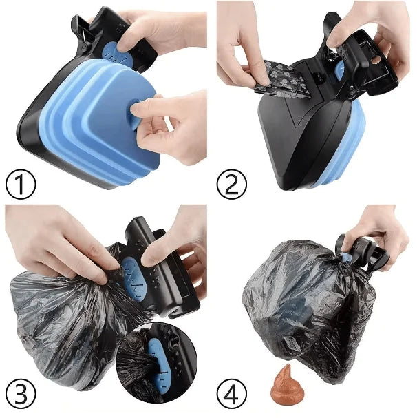 Foldable Dog Pet Travel Poop Scoop