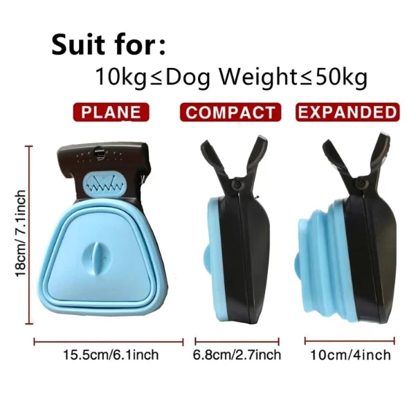 Foldable Dog Pet Travel Poop Scoop